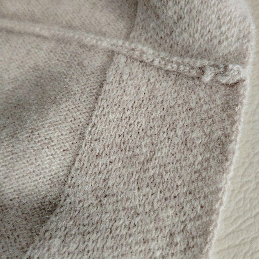 【新品未使用】BEARDSLEY✨クルービッグニット ショート✨ベージュ