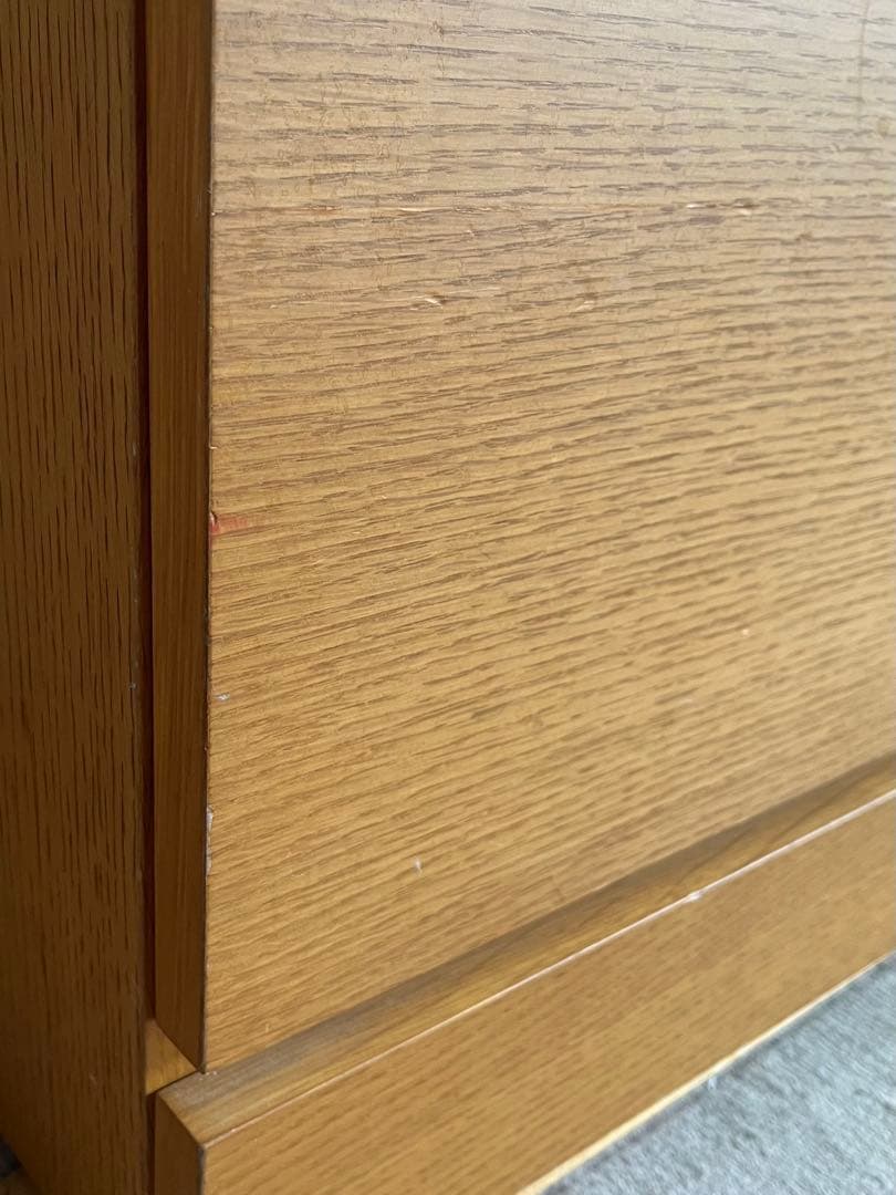 ＊美品＊ 天然木製(ナラ材) タンス