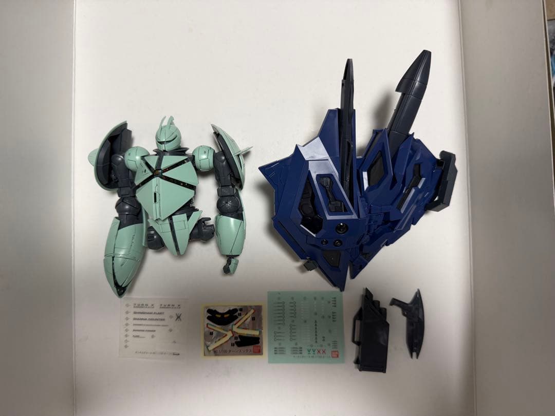 MG 1/100 ターンX（一部組立済み・欠品なし）