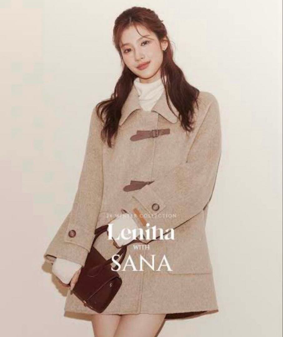 TWICE SANA着用 lenina short coat