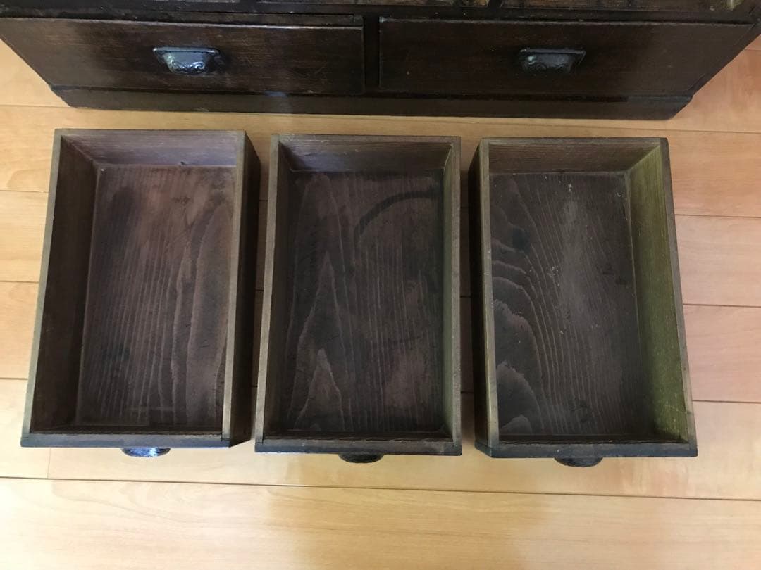 ながせ　文机　ライティングビューロー  大正　昭和　戦前　棚