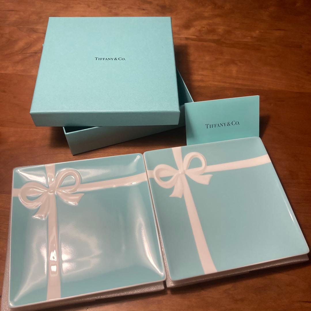 【新品未使用】Tiffany & Co. デザートプレート 2枚セット