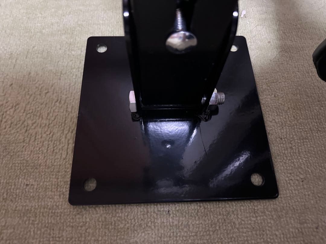 ボクシングスタンド 黒 金属製