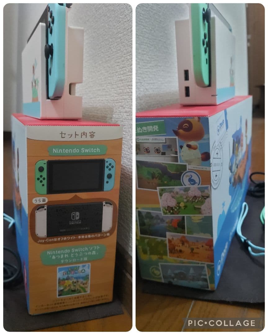 オマケ付★Nintendo Switch どうぶつの森デザイン 本体