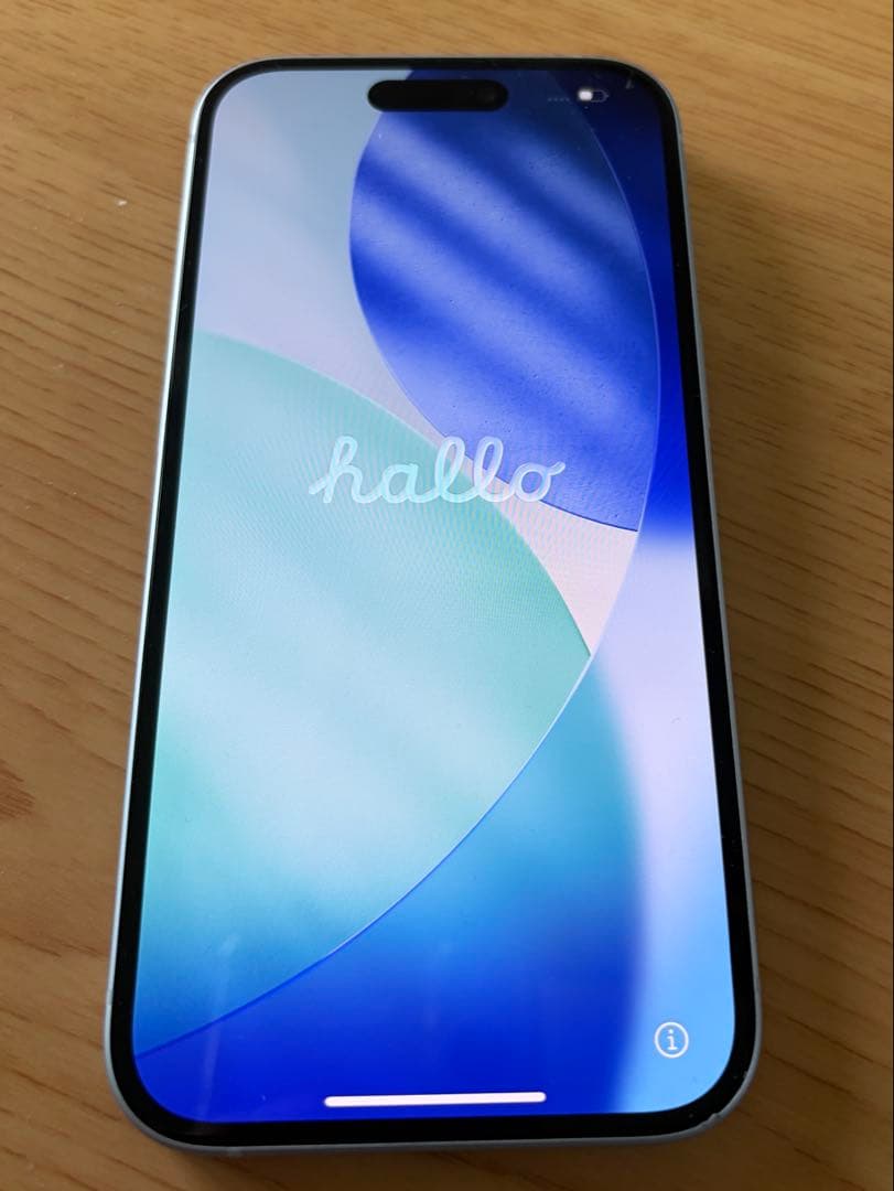 （値下げ） iPhone 15 Blue 128GB SIMロックなし【良品】