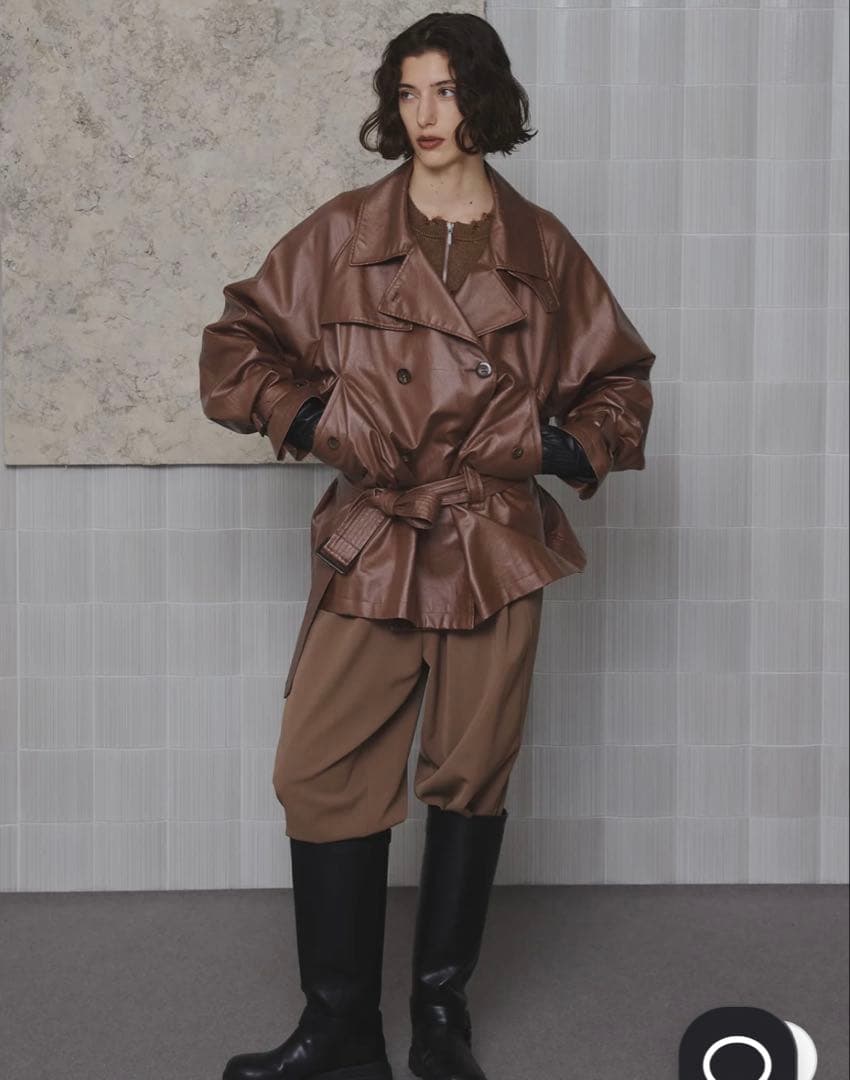 Ameri★正規品DADDY MIDI TRENCH COAT ノベルティ付