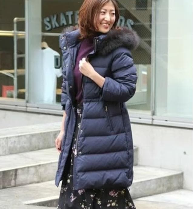 Amys⭐︎様 良品 IENA フォックスファー ロングダウン 2way フード