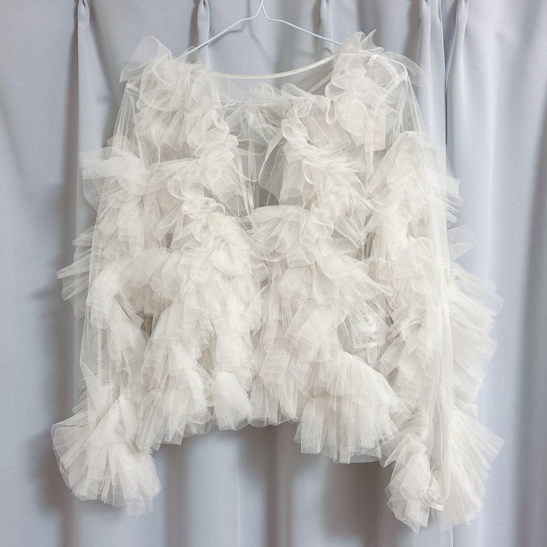トップス tulle veil tops NOTRE emor