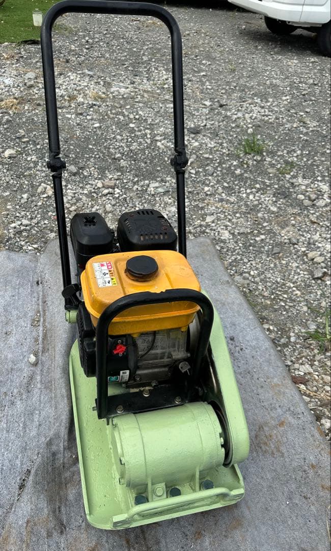 明和 KP60 プレートコンパクター 中古 動作品 日本製メンテナンス済み