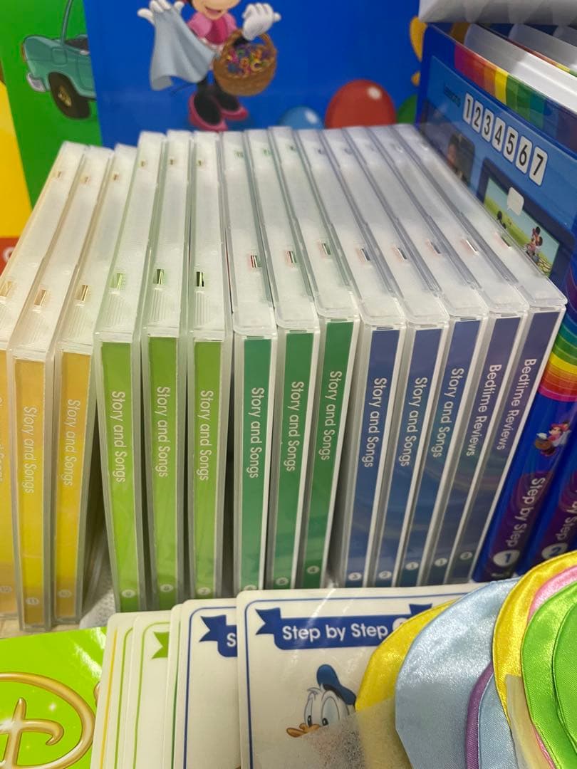 DWE ディズニー英語システム　メインプログラムフルセット　ほぼ未使用　520