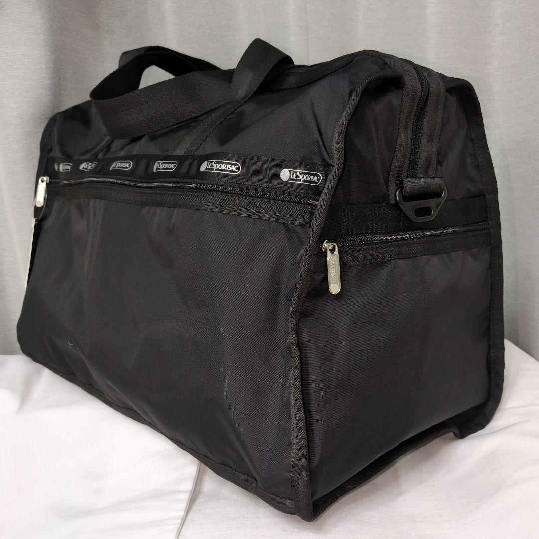 LeSportsac 2WAY ブラック ボストンバッグ レスポートサック