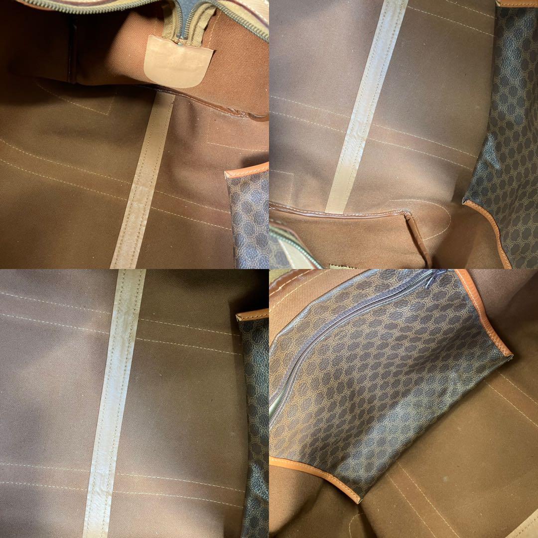 コージー！セリーヌ マカダム ボストンバッグ カデナ＆クロシェット付き