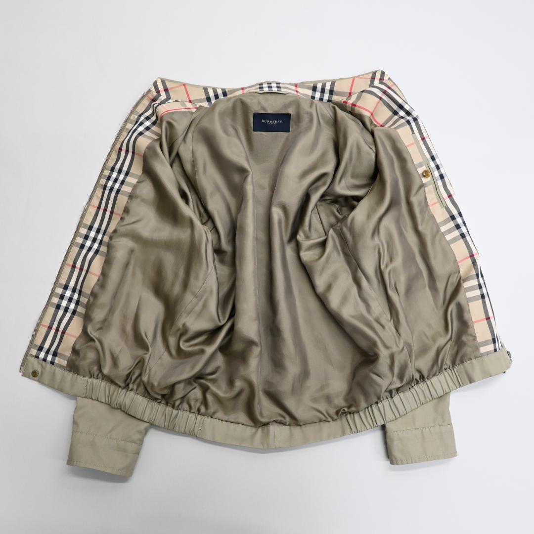 ■ バーバリーロンドン ハリントンジャケット スイングトップ 48487”