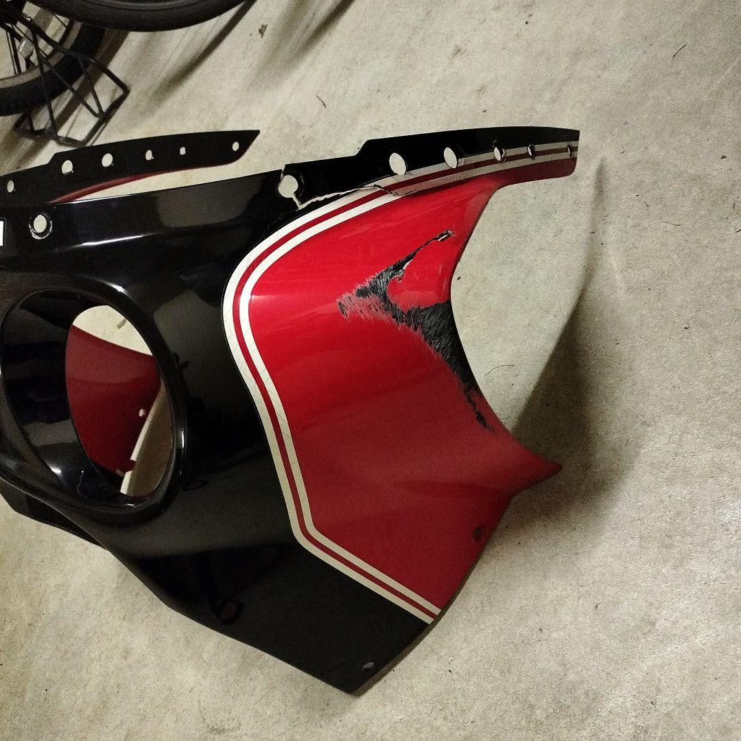 スズキ GS1200SS　アッパーカウル　黒赤ヨシムラカラー