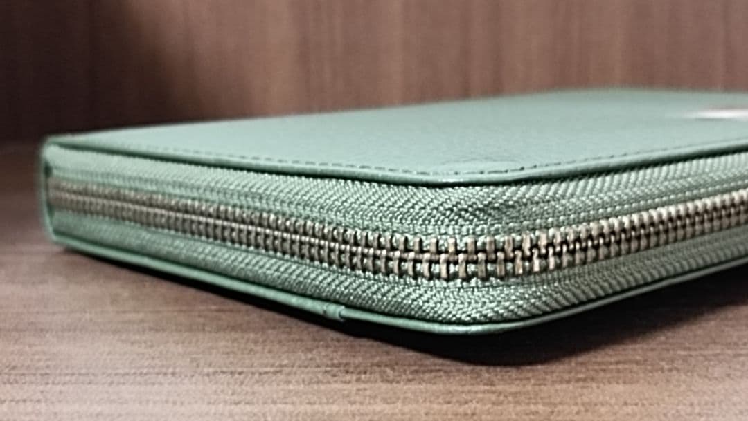 豊岡工房 牛革 お薬手帳 マルチケース 多機能 財布 オリーブ