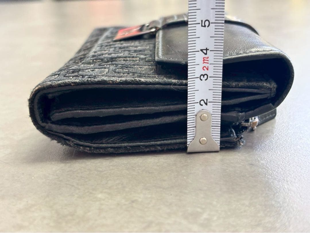 Dior 二つ折り財布 ブラック