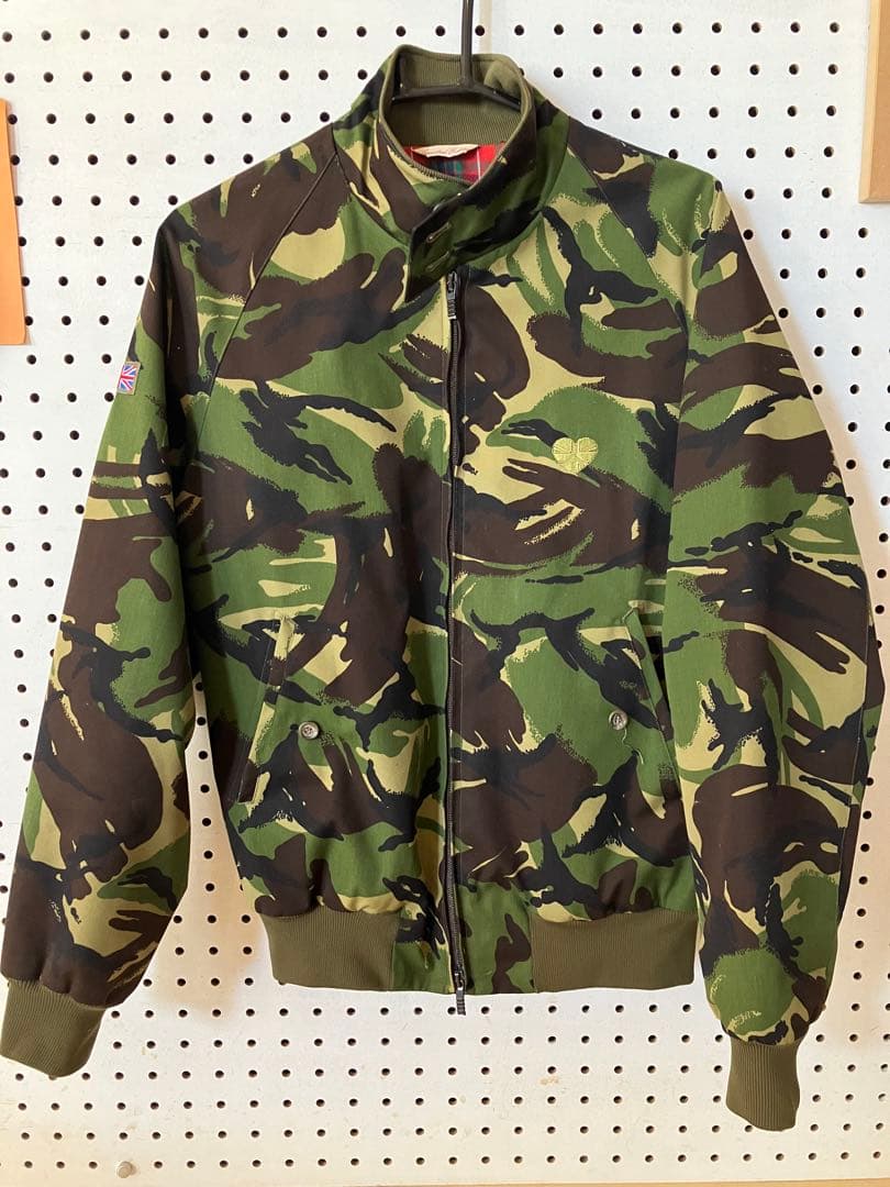 激レア！BARACUTA × GRIFFIN 迷彩ハリントンジャケット