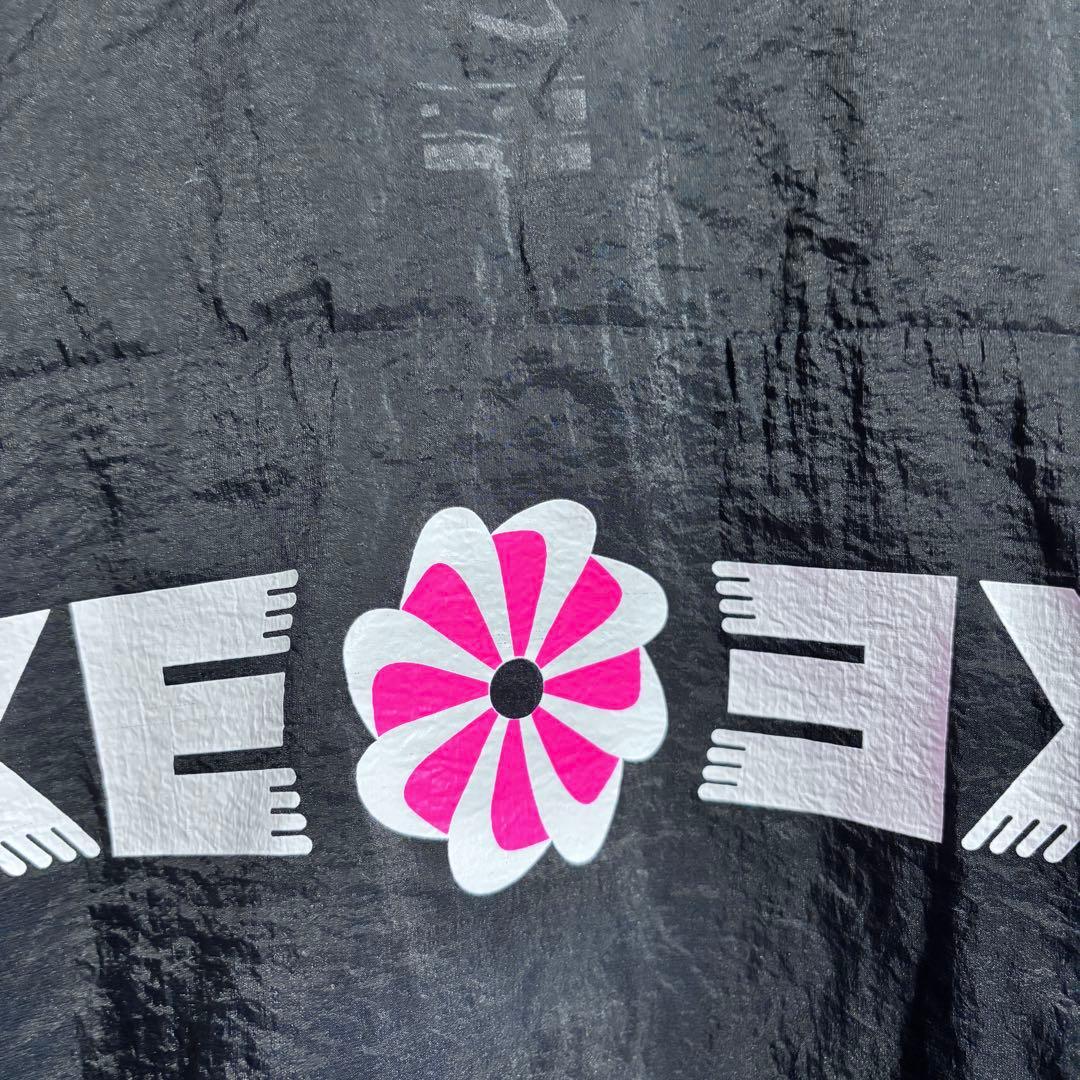 【NIKE】【XL】美品　風車ロゴ　ドルマン　うさぎ　レア　薄手　透け　ナイロン