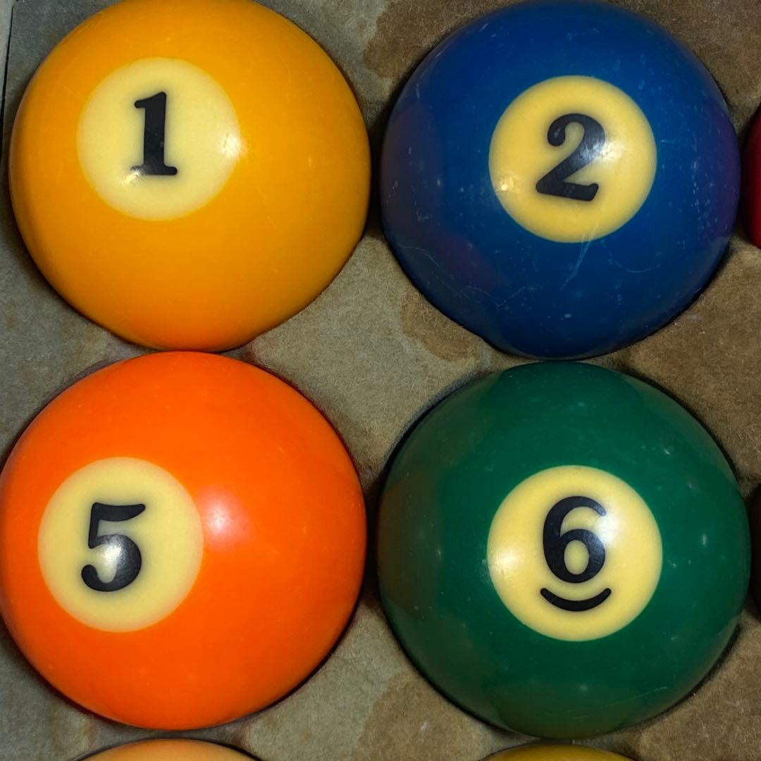 〈SALUC〉スーパーアラミスプロ　TV プロカップ　ビリヤードボールセット