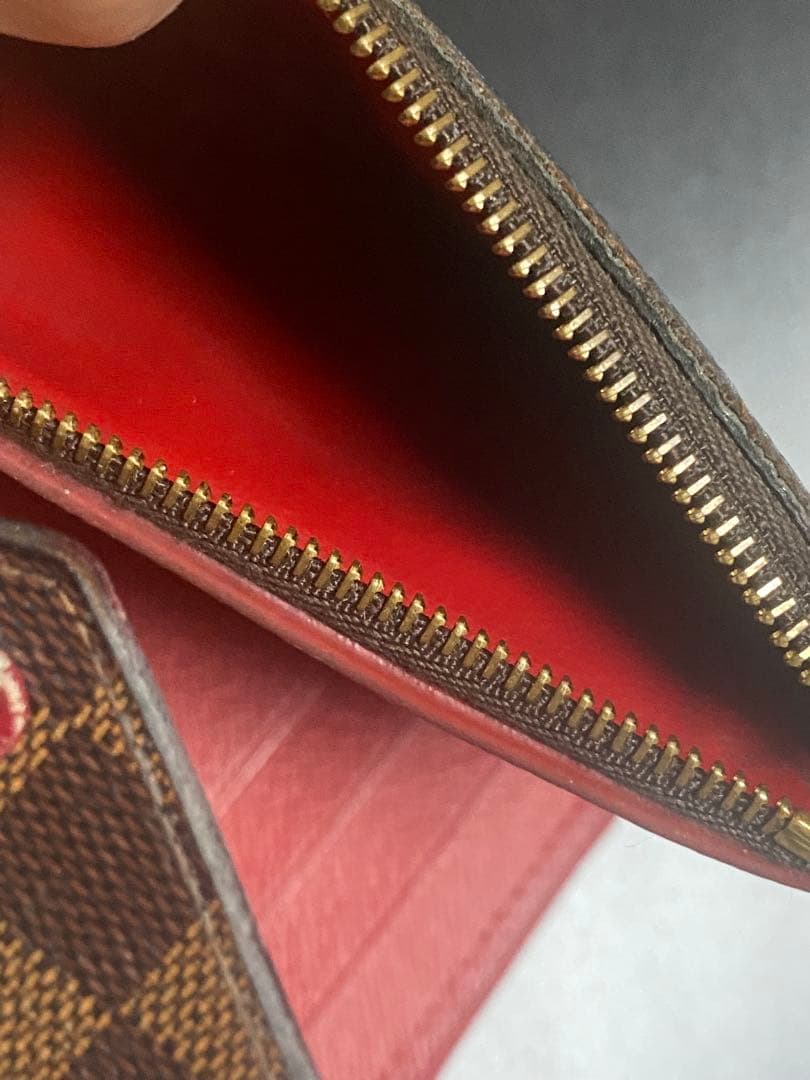 ダミエ ルイヴィトン ポルトフォイユ ヴィクトリーヌ 財布