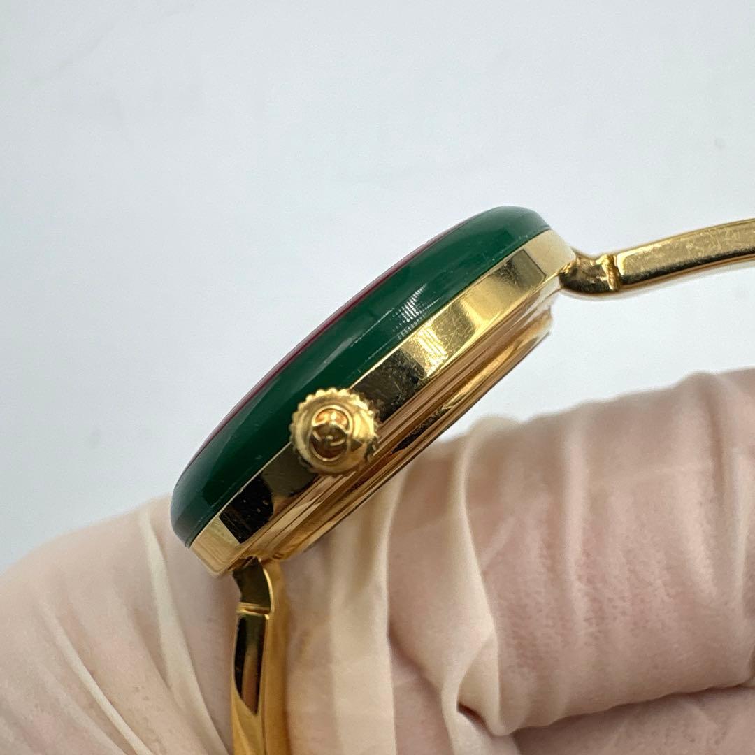 【新品電池】GUCCI チェンジベゼル 11/12.2 ベゼル完品　稼働美品
