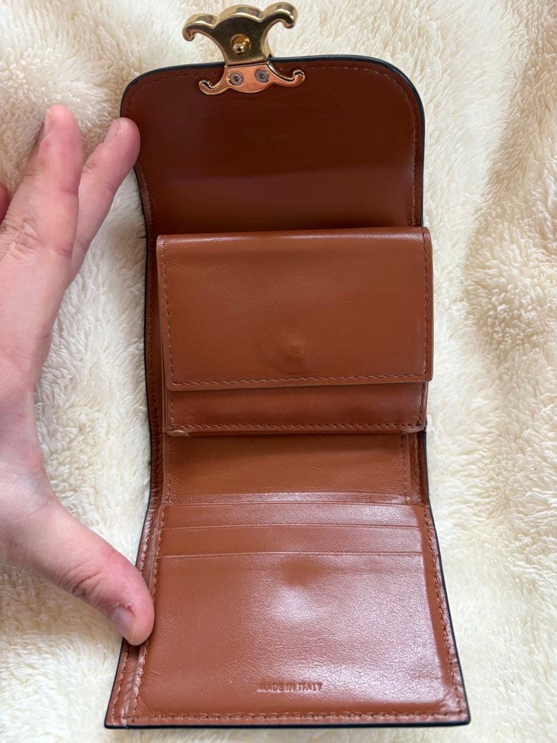 CELINE 三つ折り財布 モノグラム