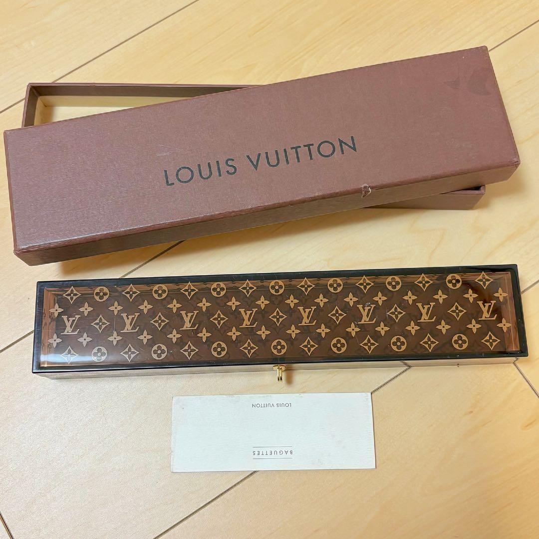ルイヴィトン　カトラリー　25周年記念アクリルケースのみ　小物アクセサリー入れ可