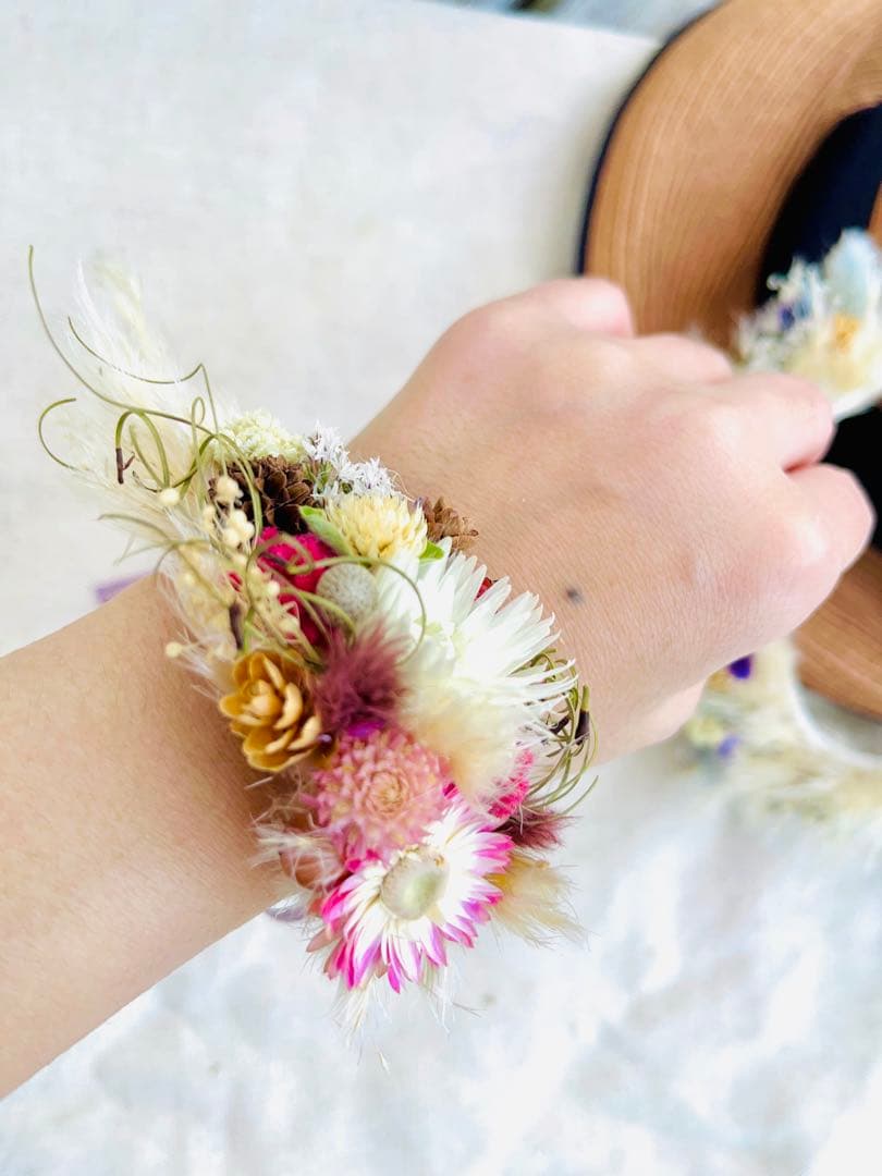 リストドレス　リストブーケ　リストレット　キャンドルリース