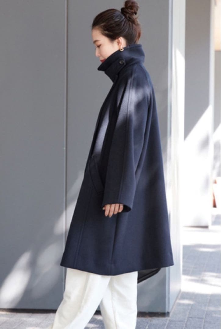 24AW B.C STOCK Wビーバーテントライントレンチコート