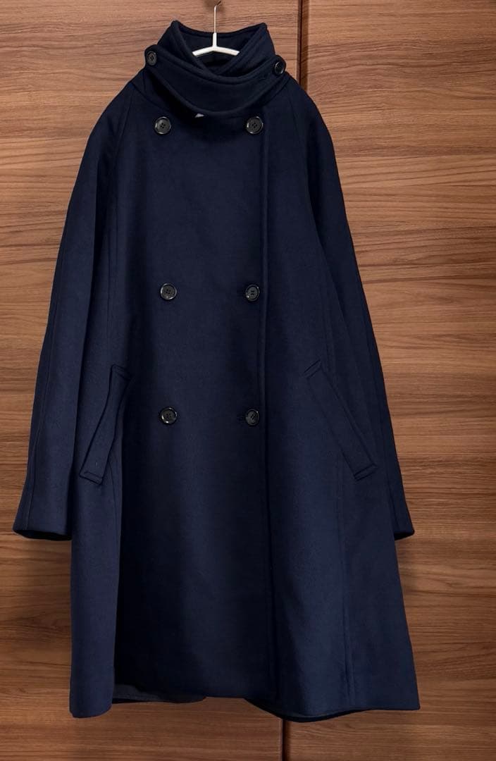 24AW B.C STOCK Wビーバーテントライントレンチコート