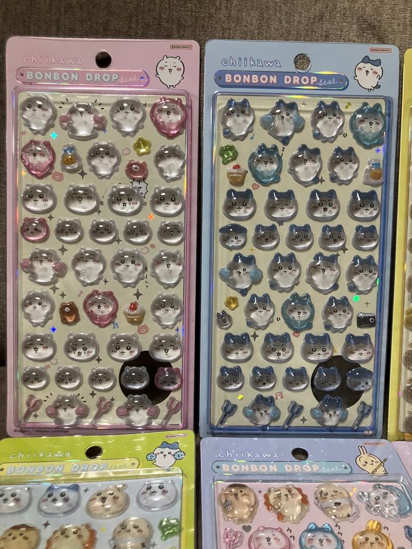 【正規品】ちいかわボンボンドロップシール　第一弾第二弾　コンプリート