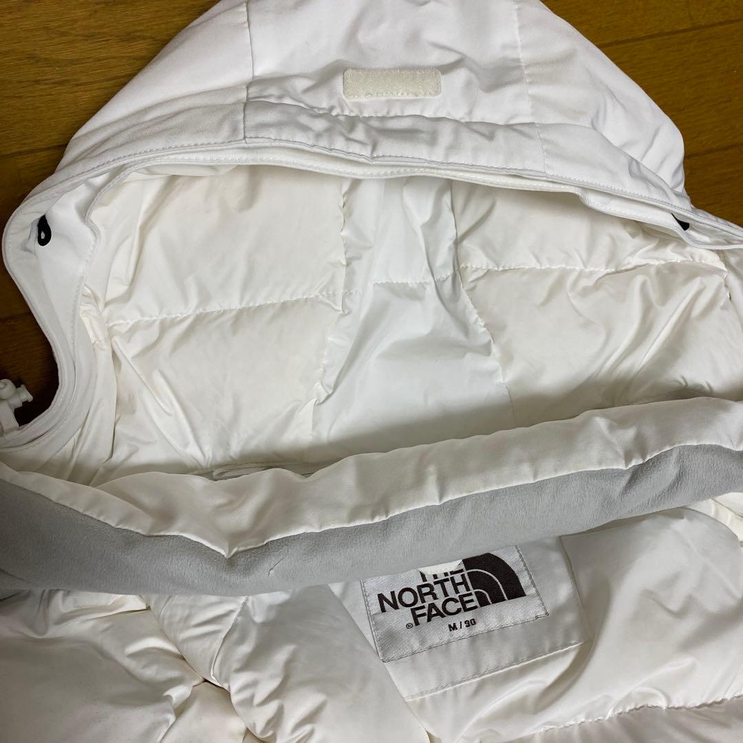 THE NORTH FACE ホワイト ダウンジャケット M お値下げ
