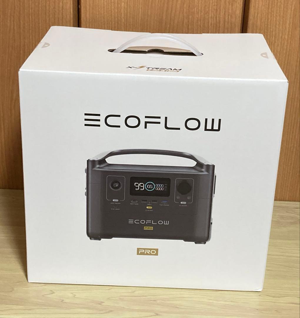 【未使用】EcoFlow  Pro 720Wh ポータブル電源｜防災