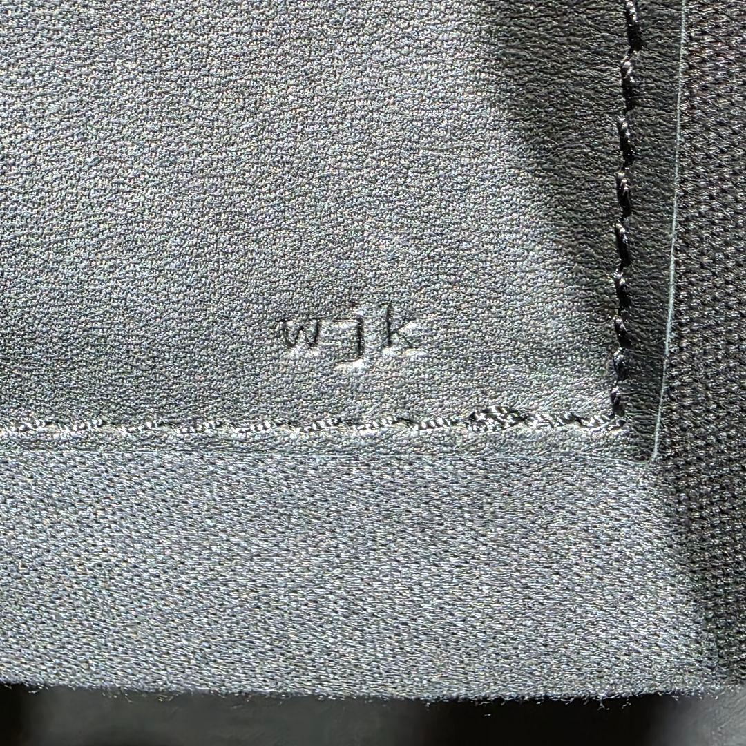 wjk レザー 大容量 軽量 トートバッグ 黒 ブラック