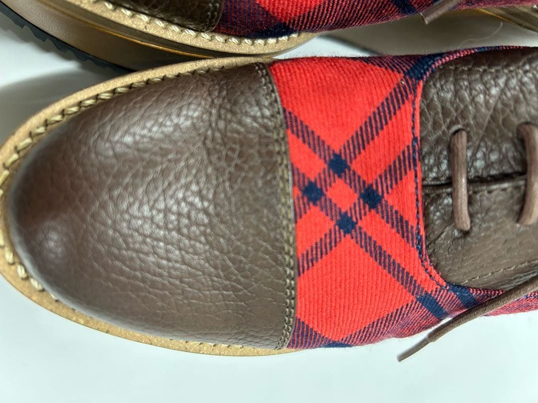 レア　Vivienne Westwood ロッキンホース　 チェック シューズ