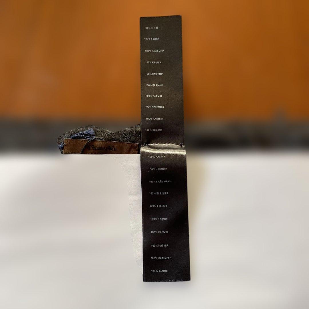 PRADA. カシミヤ100%正規品075made in Italy新品マフラー