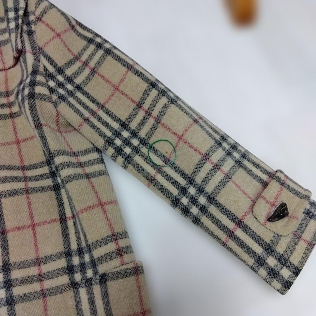 ダッフルコート ノバチェック バーバリーロンドン 150A