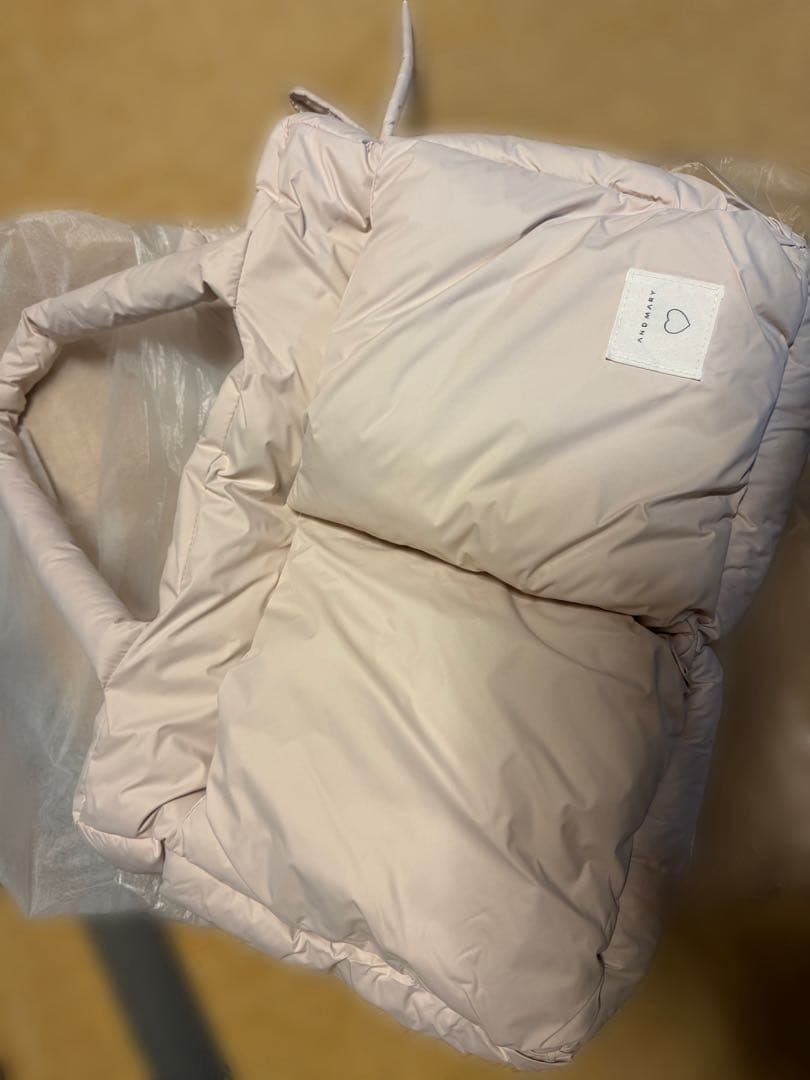 バッグ andmary Mary quilting suede bag pink