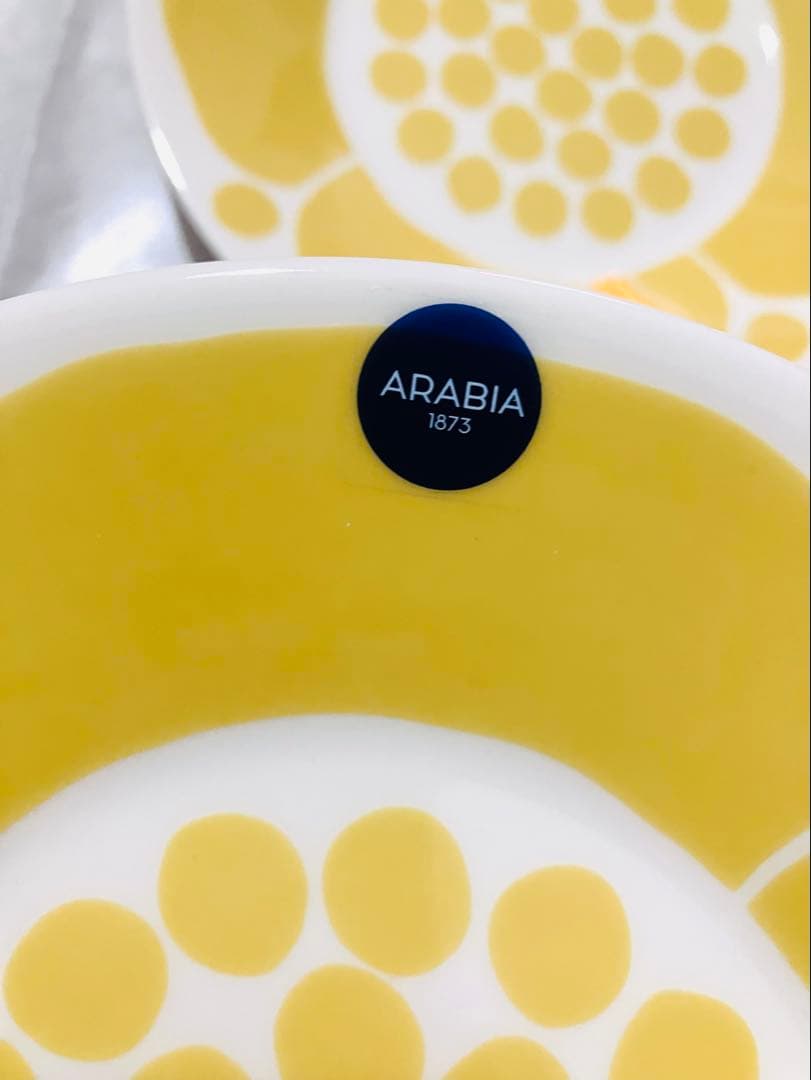 ●新品● ARABIA スンヌンタイ 小皿 プレート ソーサー 16cm セット