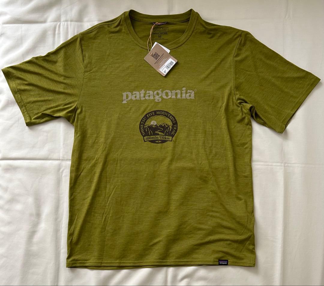 サイズM パタゴニア 信越五岳 Tシャツ 2025 キャプリーン メンズ