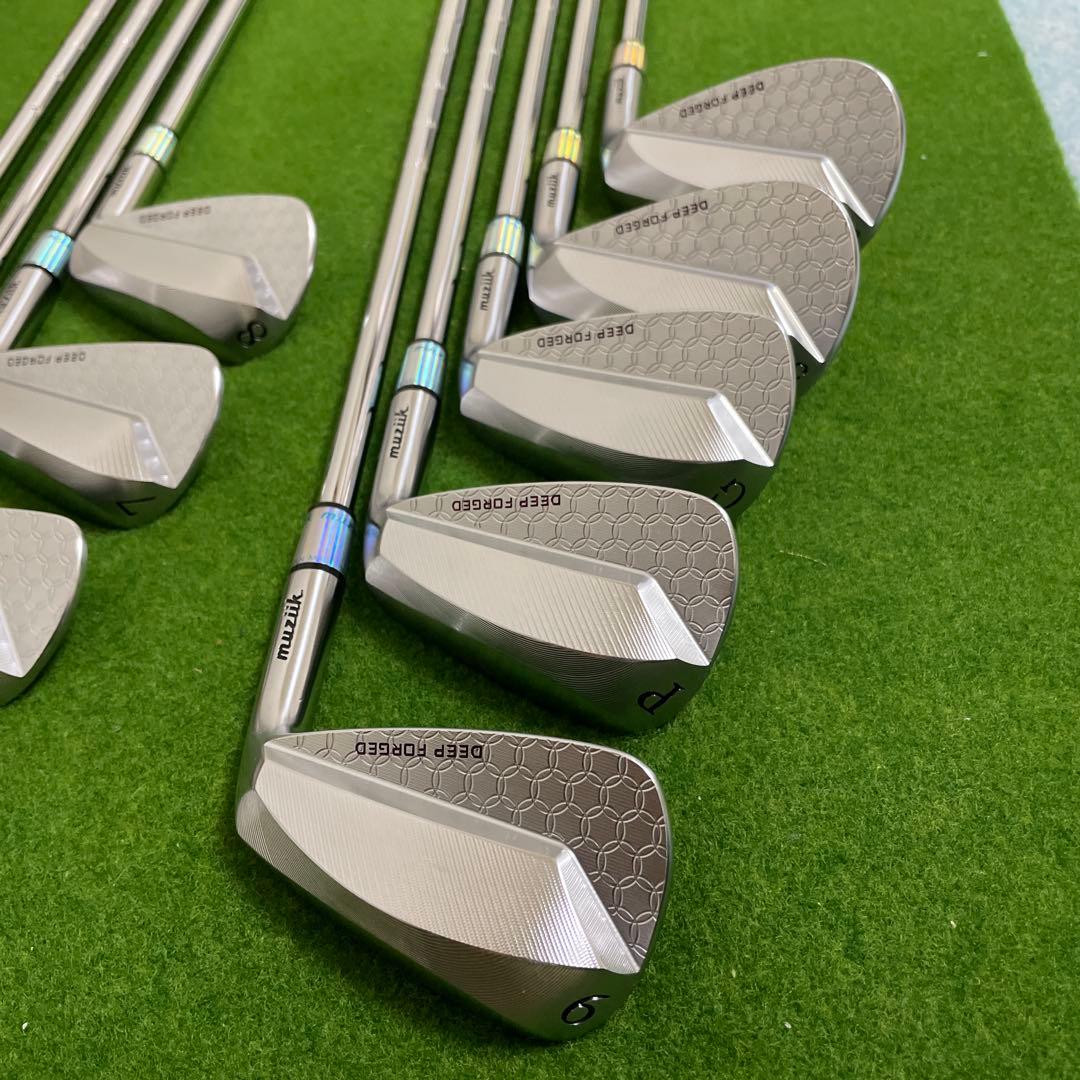 Muziik Deep Muscle Ⅱ ForgedIron Wedge 9本