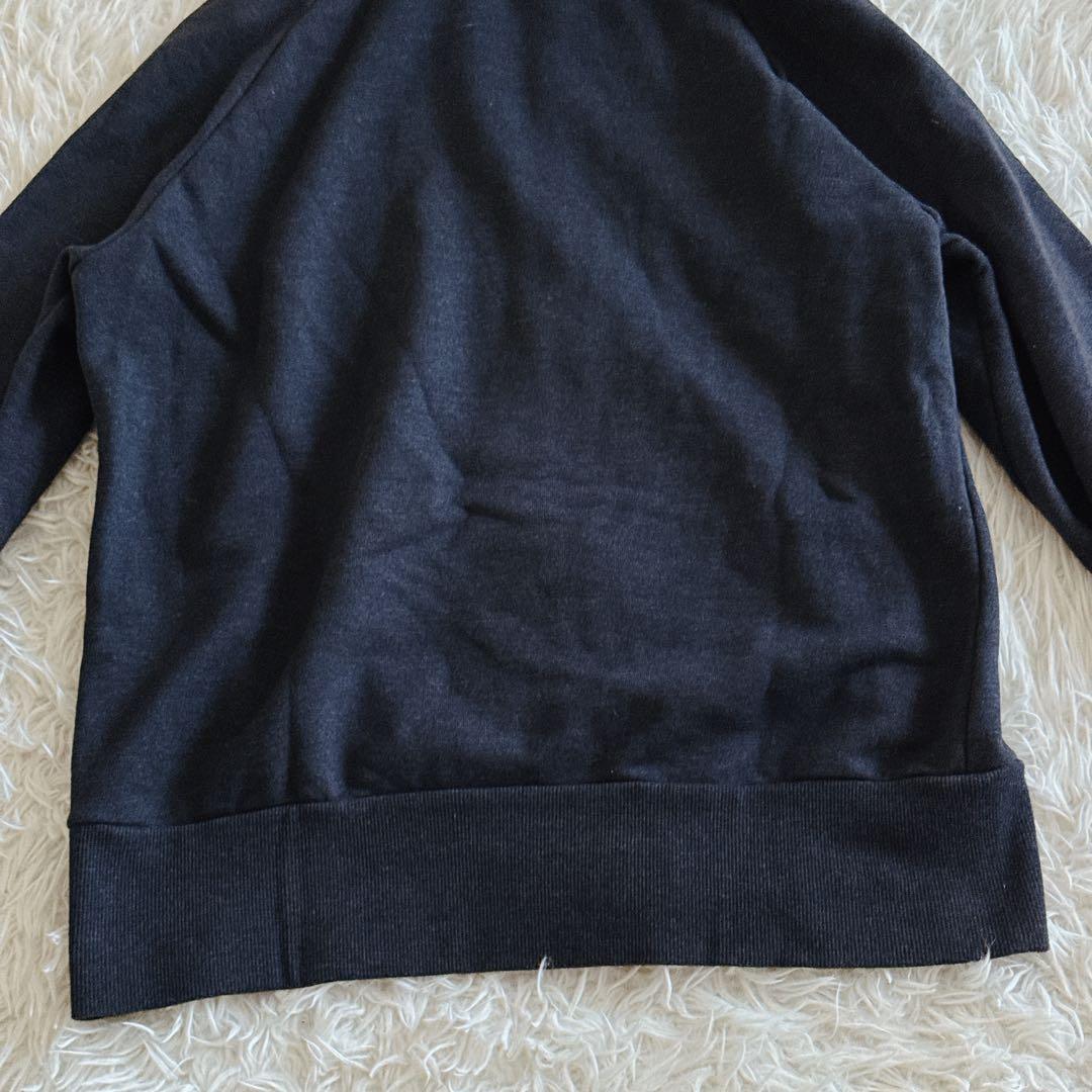 フレッドペリー フルジップパーカー 胸元ロゴ刺繍入り メンズLサイズ ネイビー