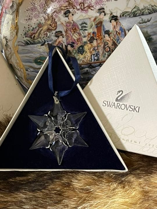 置物 SWAROVSKI CHRISTMAS ORNAMENTS 2000