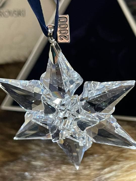 置物 SWAROVSKI CHRISTMAS ORNAMENTS 2000