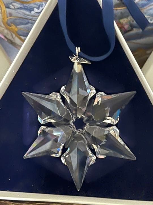 置物 SWAROVSKI CHRISTMAS ORNAMENTS 2000