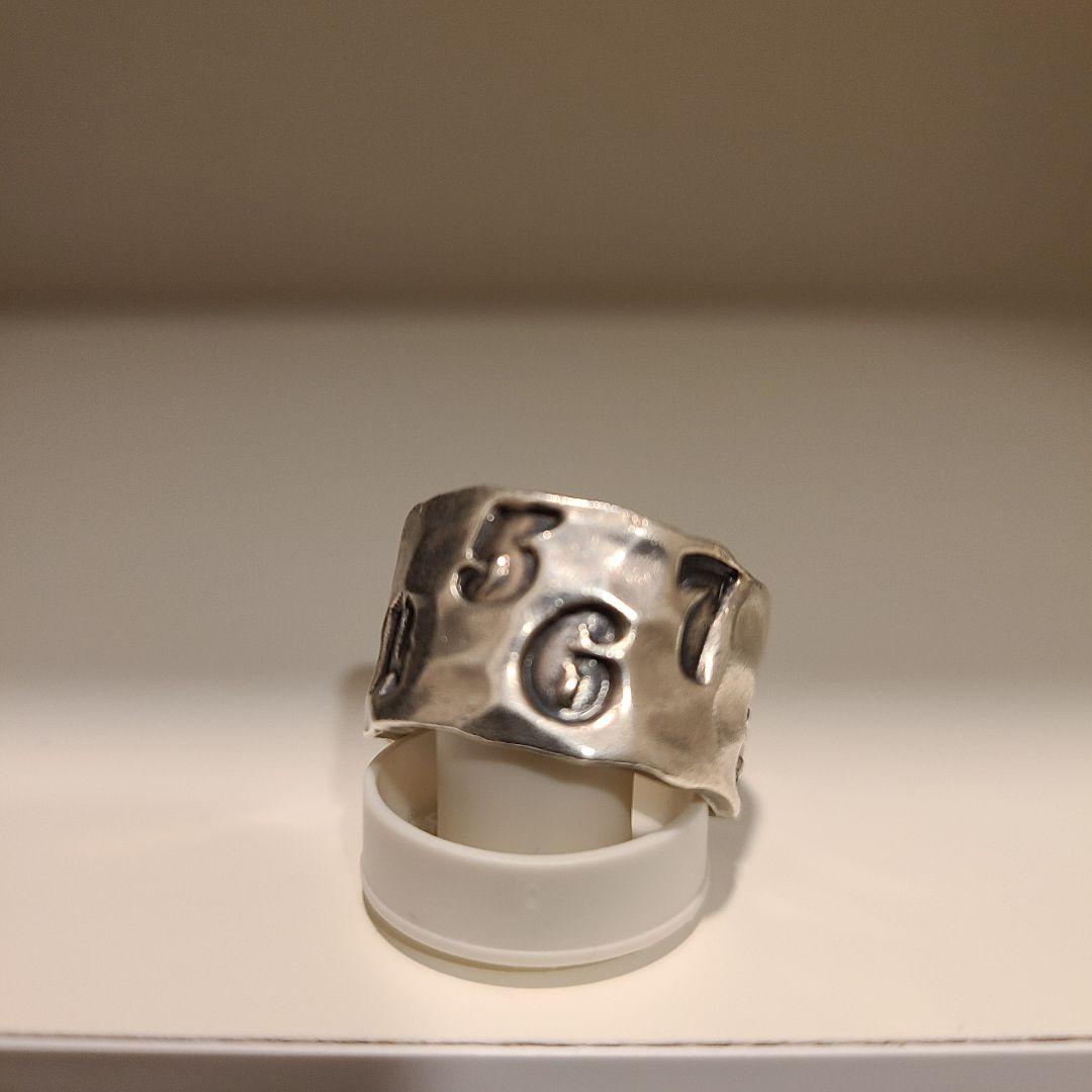 【ヴィンテージ❗️】シルバー ×数字デザイン×メキシカンジュエリーリング