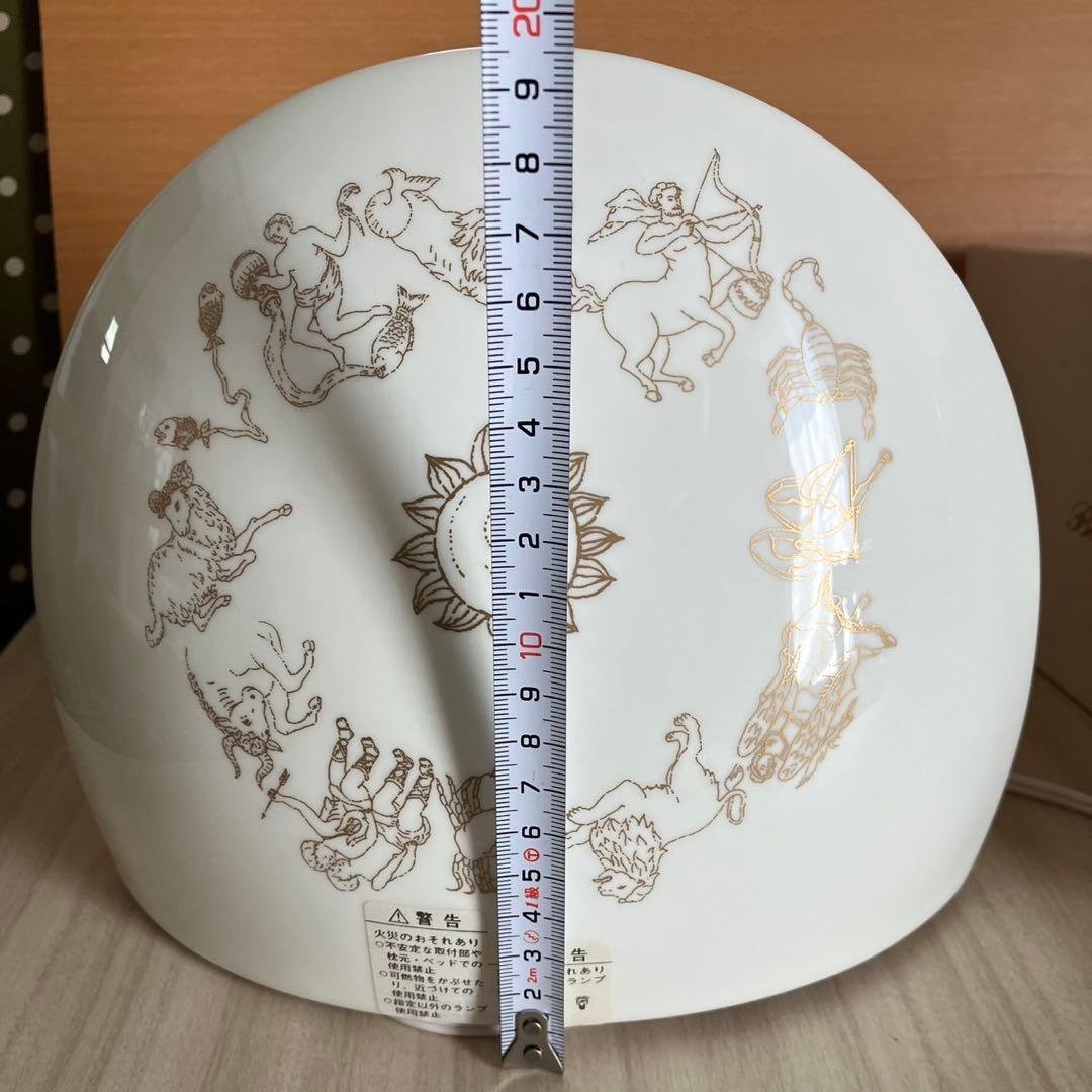 NARUMI インテリアランプ　乙女座　陶器