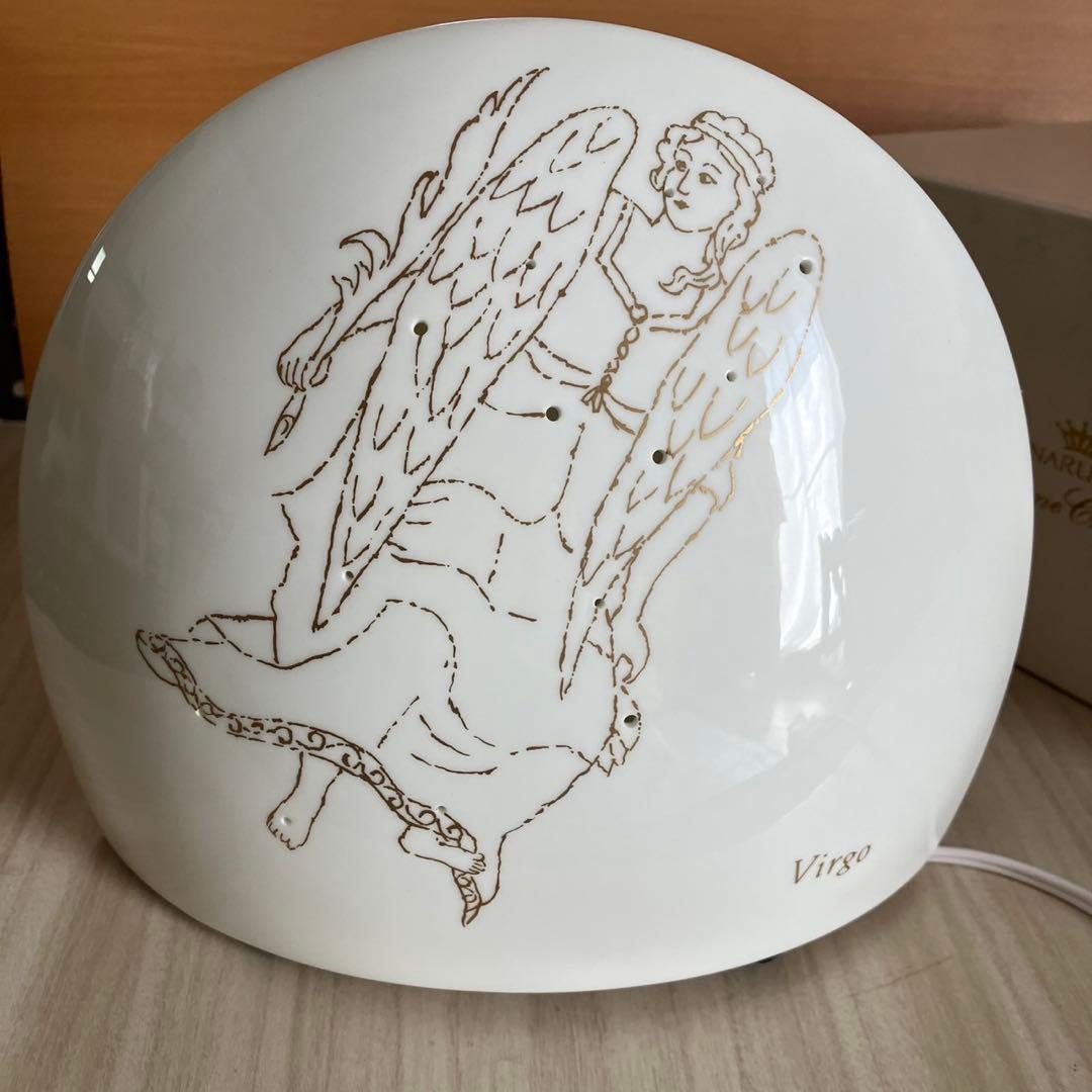 NARUMI インテリアランプ　乙女座　陶器