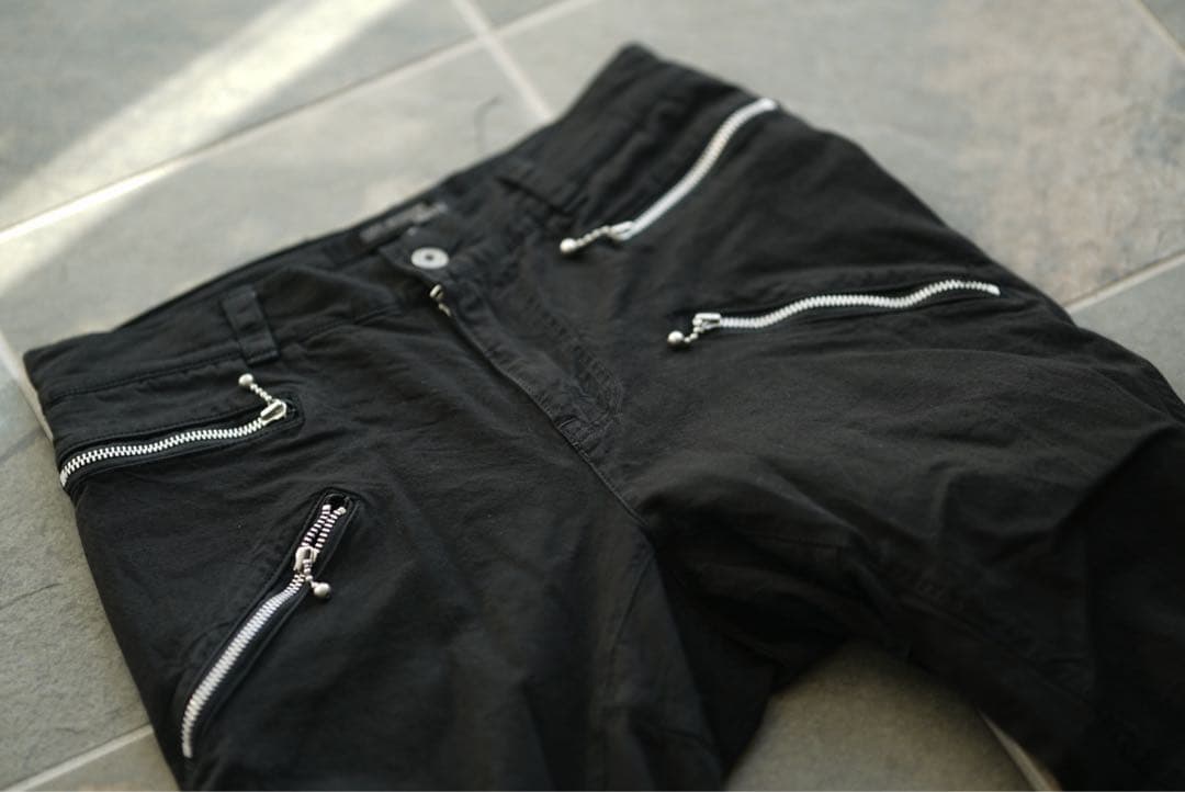 07aw junya watanabe man 縮絨 ライダー ナイロン パンツ