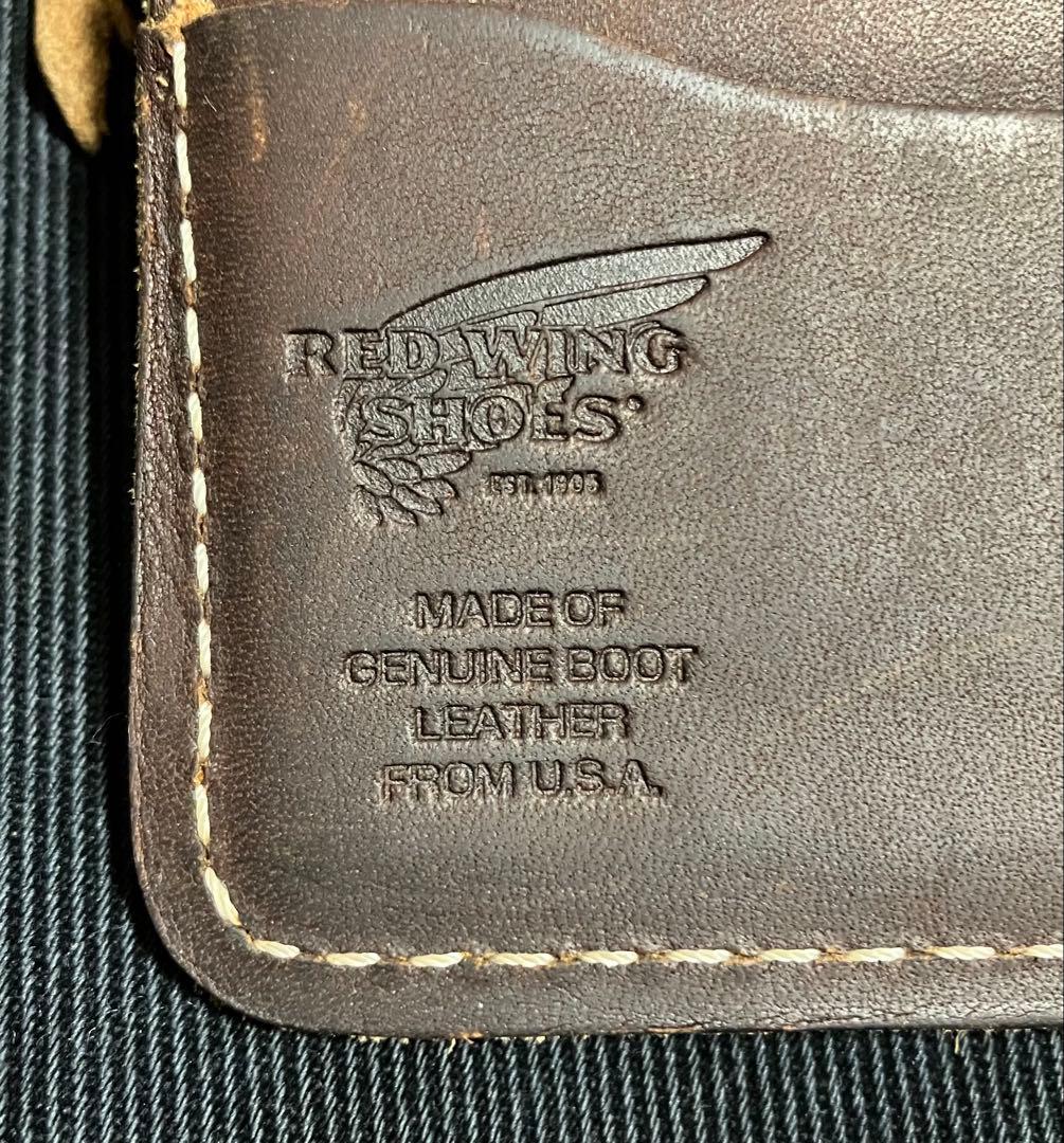 【廃盤・美品】REDWING 長財布 美品 レザー アメカジ ブラウン